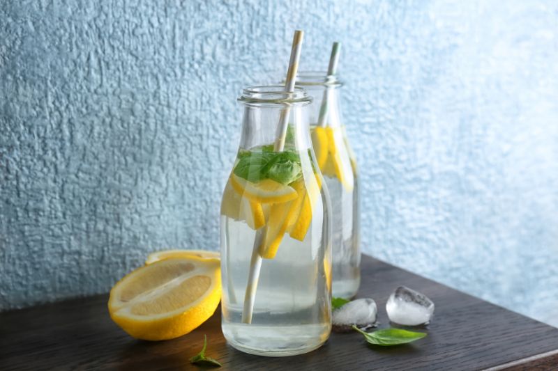 lemon water